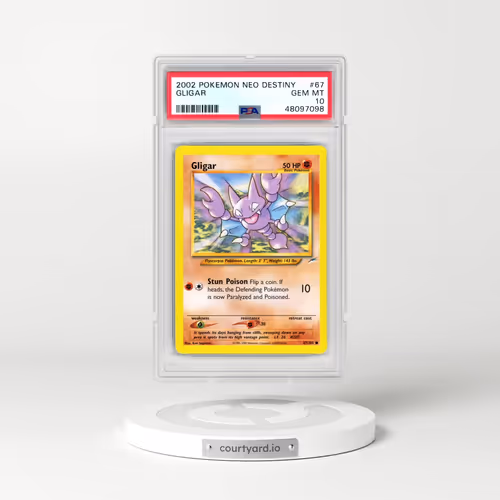 2002 Pokémon Neo Destiny #67 Gligar (PSA 10 GEM MINT)