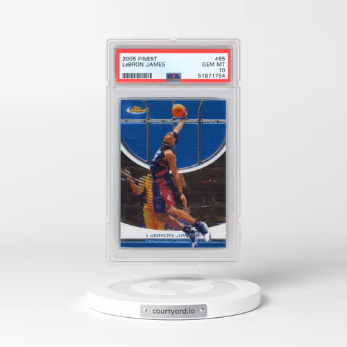 2005 Finest #85 LeBron James (PSA 10 GEM MINT)
