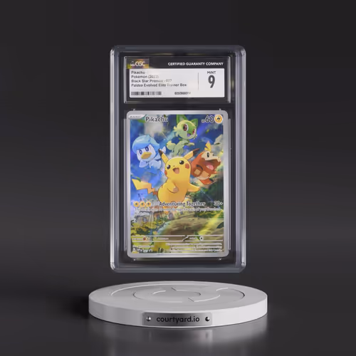 2023 Black Star Promos - Scarlet & Violet SVPEN #027 Pikachu - Paldea Evolved Elite Trainer Box (Hol