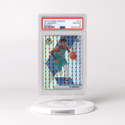 2019 Panini Mosaic #219 Ja Morant - Mosaic (PSA 10 GEM MINT)