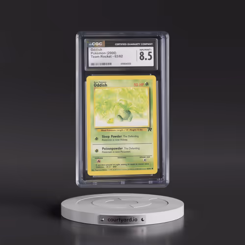 1999 Team Rocket #63/82 Oddish (CGC 8.5 NM-MT+)