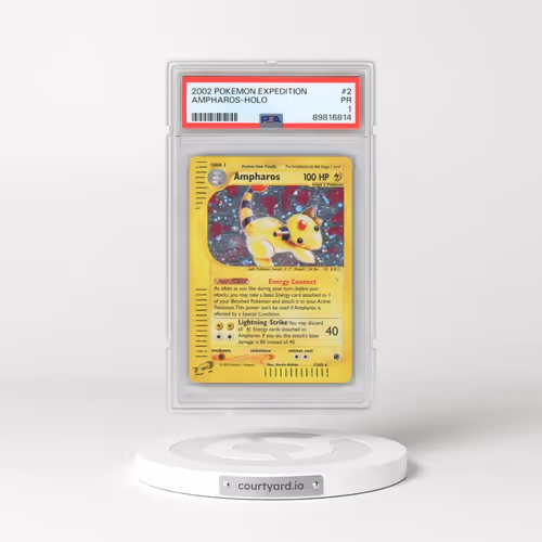 2002 Pokémon Expedition #2 Ampharos - Holo (PSA 1 PR)
