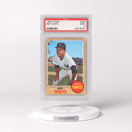 1968 Topps #546 Roy White (PSA 9 MINT)