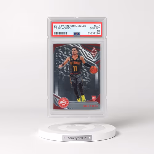 2018 Panini Chronicles #597 Trae Young (PSA 10 GEM MINT)