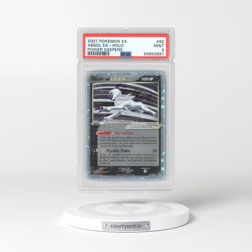 2007 Pokémon EX Power Keepers #92 Absol EX - Holo Holo (PSA 9 MINT)