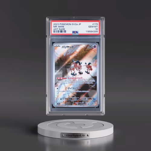 2023 Pokémon Sv2a-Pokemon 151 #179 Mr. Mime - Art Rare (PSA 10 GEM MINT)