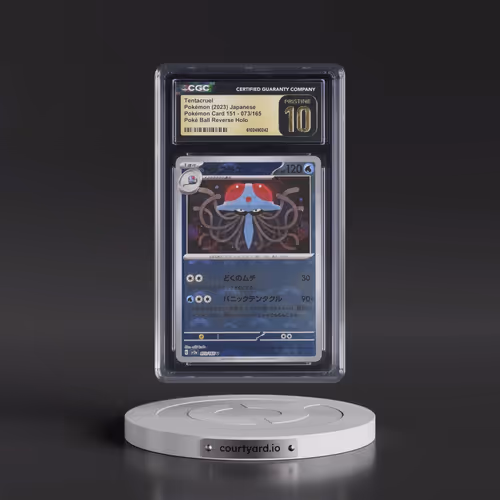2023 Pokémon Card 151 #073/165 Tentacruel - Reverse Holo Poké Ball (CGC 10 PRISTINE)