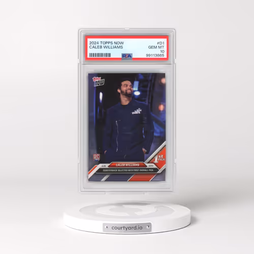 2024 Topps Now #D1 Caleb Williams (PSA 10 GEM MINT)
