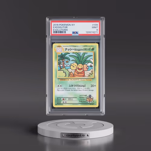 2016 Pokémon XY Evolutions #109 Exeggutor (PSA 9 MINT)