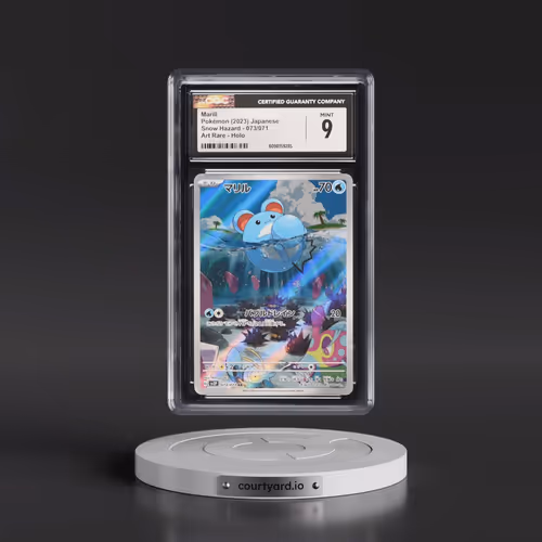 2023 Pokémon Sv2p-Snow Hazard #073 Marill - Art Rare (CGC 9 MINT)