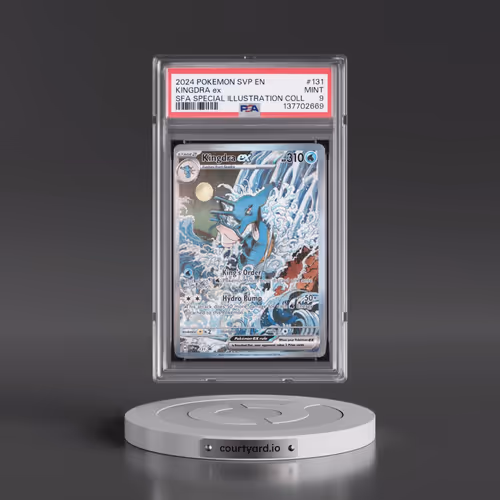 2024 Pokémon Svp EN-SV Black Star Promo #131 Kingdra EX - Holo Shrouded Fable Special Illustration C