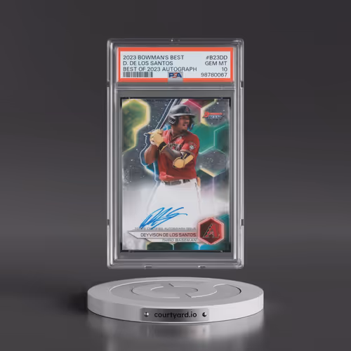 2023 Bowman's Best Best of 2023 Autographs #B23DD Deyvison de los Santos (PSA 10 GEM MINT)