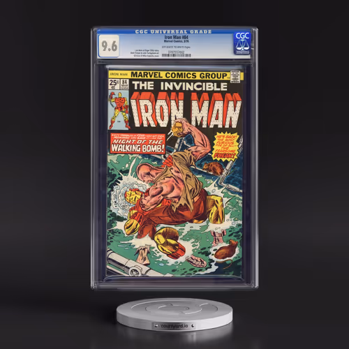 Iron Man #84 CGC 9.6 Off-white to White Pages (Marvel Comics, 3/76) - Universal