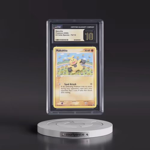 2005 EX Delta Species #75/113 Makuhita (CGC 10 PRISTINE)
