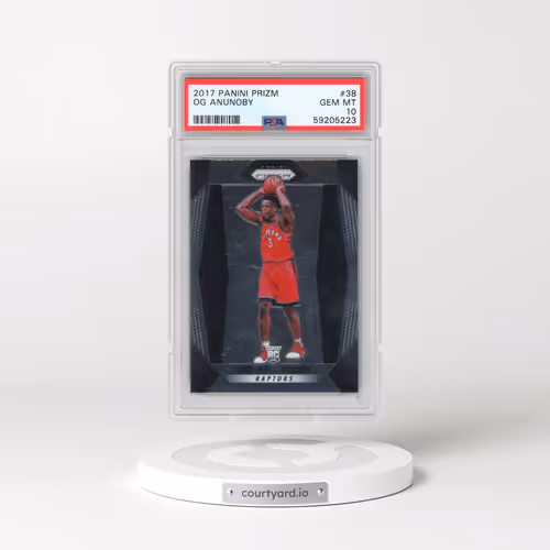 2017 Panini Prizm #38 OG Anunoby (PSA 10 GEM MINT)