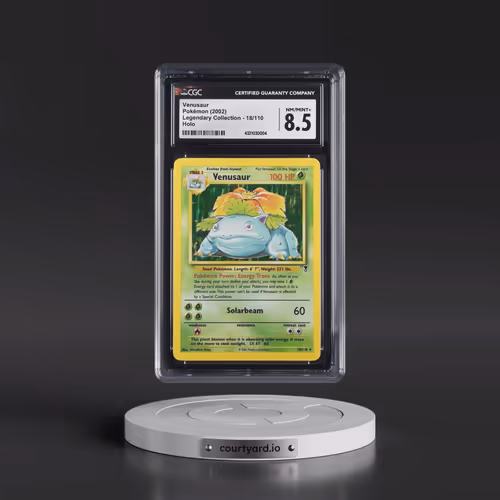 2002 Legendary Collection #18/110 Venusaur - Holo (CGC 8.5 NM-MT+)