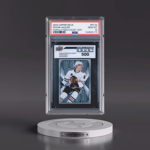 2024 Upper Deck Population Count 1000 #PC32 Frank Nazar - 500 (PSA 10 GEM MINT)