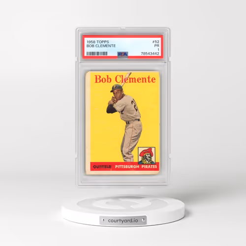 1958 Topps #52 Bob Clemente (PSA 1 PR)