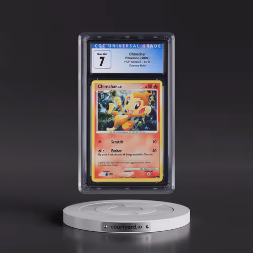 2007 POP Series 6 #14/17 Chimchar - Cosmos Holo Starter Blisters (CGC 7 NM)