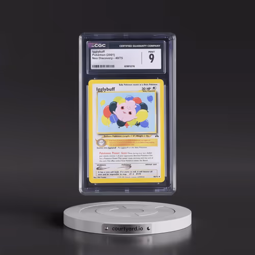 2001 Neo Discovery #40/75 Igglybuff (CGC 9 MINT)
