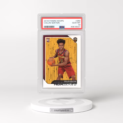 2018 Panini Hoops #280 Collin Sexton (PSA 10 GEM MINT)