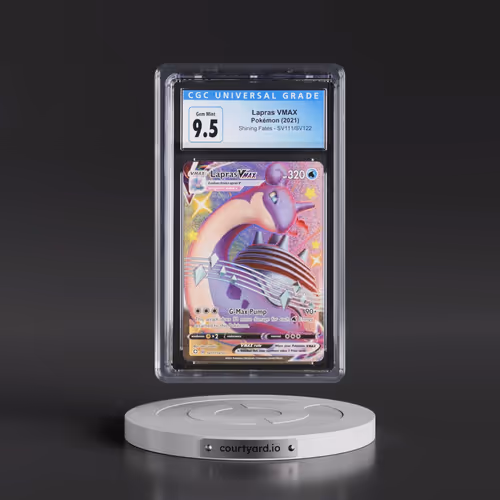 2021 Shining Fates #SV111/SV122 Lapras VMAX - Shiny Vault Holo (CGC 10 GEM MINT)