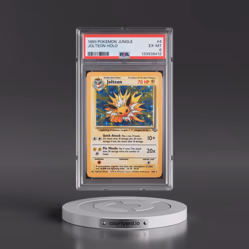 1999 Pokémon Jungle #4 Jolteon - Holo (PSA 6 EX-MT)