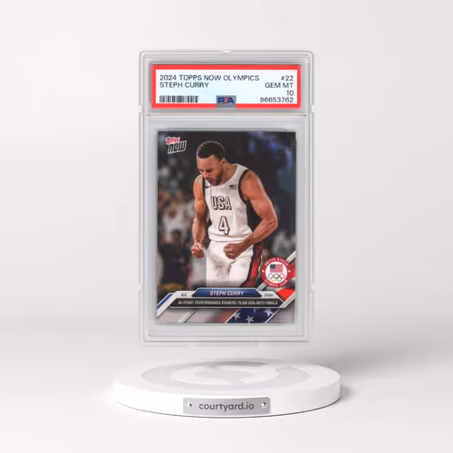 2024 Topps Now Olympic Games #22 Steph Curry (PSA 10 GEM MINT)