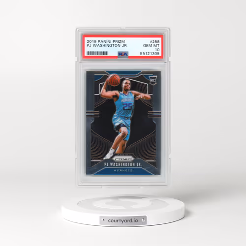 2019 Panini Prizm #258 PJ Washington Jr. (PSA 10 GEM MINT)