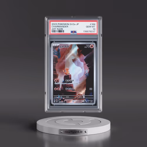 2023 Pokémon Sv2a-Pokémon 151 #168 Charmander - Art Rare (PSA 10 GEM MINT)