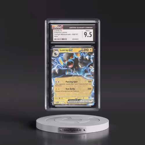 2024 Twilight Masquerade - TWM EN #068/167 Luxray ex - Holo (CGC 9.5 MINT+)