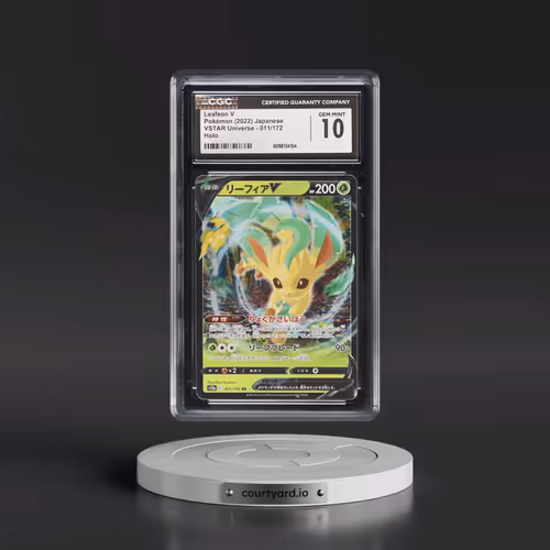 2022 VSTAR Universe #011/172 Leafeon V - Holo (CGC 10 GEM MINT)