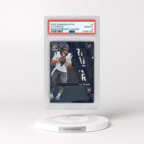 2023 Panini Donruss Optic Rookie Primary Colors #5 CJ Stroud (PSA 10 GEM MINT)