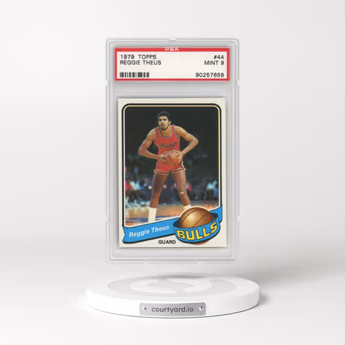1979 Topps #44 Reggie Theus (PSA 9 MINT)