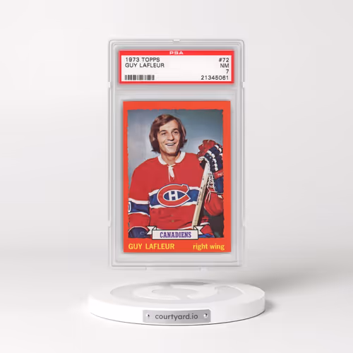 1973 Topps #72 Guy Lafleur (PSA 7 NM)