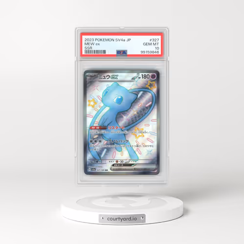 2023 Pokémon Sv4a-Shiny Treasure EX #327 Mew EX - Holo Ssr (PSA 10 GEM MINT)