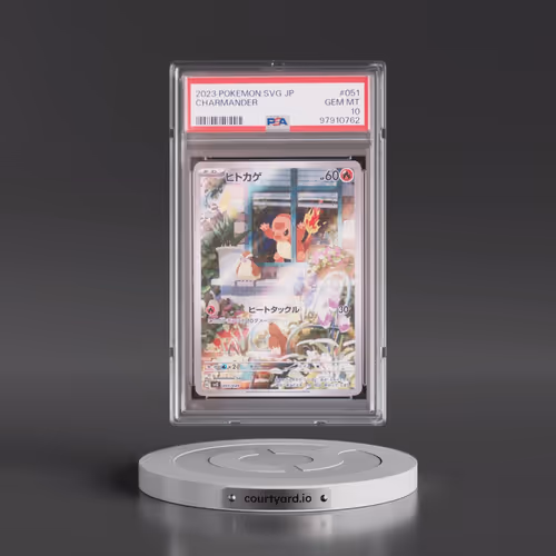 2023 Pokémon Svg-Venusaur & Charizard & Blastoise Special Deck Set EX #051 Charmander (PSA 10 GEM MI