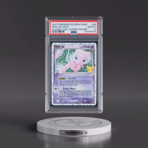 2021 Pokémon Celebrations Classic Collection #88 Mew EX - Holo Holo (PSA 8 NM-MT)