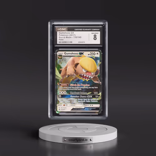 2017 Sun & Moon #110/149 Gumshoos GX - Holo (CGC 8 NM-MT)