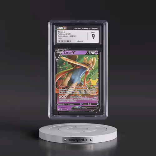 2021 Celebrations #016/025 Zacian V - Holo (CGC 9 MINT)