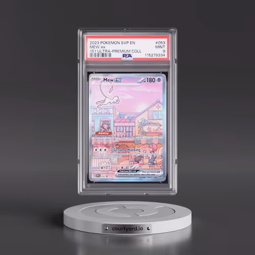 2023 Pokémon Svp EN-SV Black Star Promo #053 Mew EX - Holo 151 Ultra-Premium Collection (PSA 9 MINT)