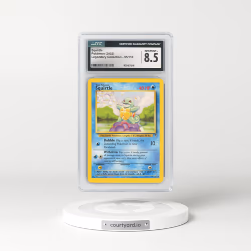 2002 Legendary Collection #95/110 Squirtle (CGC 8.5 NM-MT+)