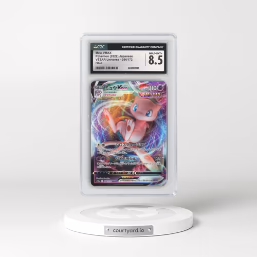2022 VSTAR Universe #054/172 Mew VMAX - Holo (CGC 8.5 NM-MT+)