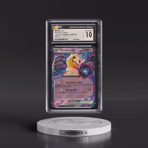 2025 Pokémon Jtg EN-Journey Together #069 Mimikyu EX - Holo (CGC 10 GEM MINT)