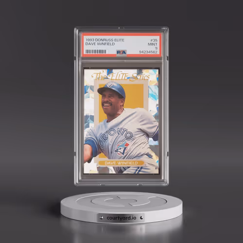 1993 Donruss Elite #35 Dave Winfield (PSA 9 MINT)