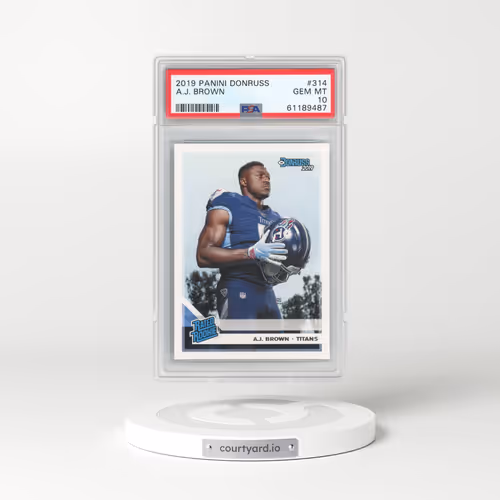 2019 Panini Donruss #314 A.J. Brown (PSA 10 GEM MINT)