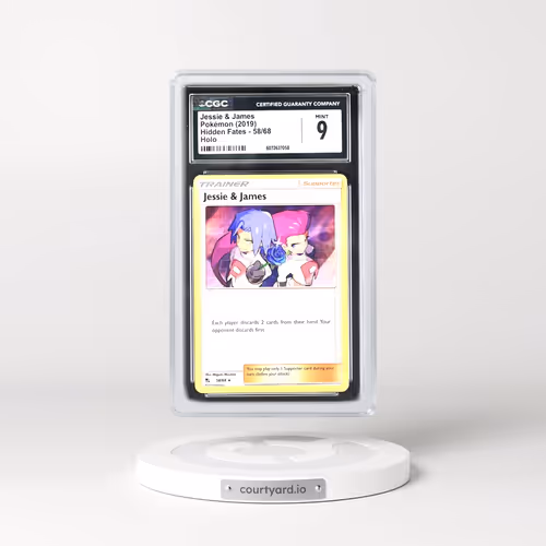 2019 Hidden Fates #58/68 Jessie & James - Holo (CGC 9 MINT)