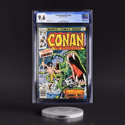 Conan the Barbarian #86 CGC 9.6 White Pages (Marvel Comics, 5/78) - Universal