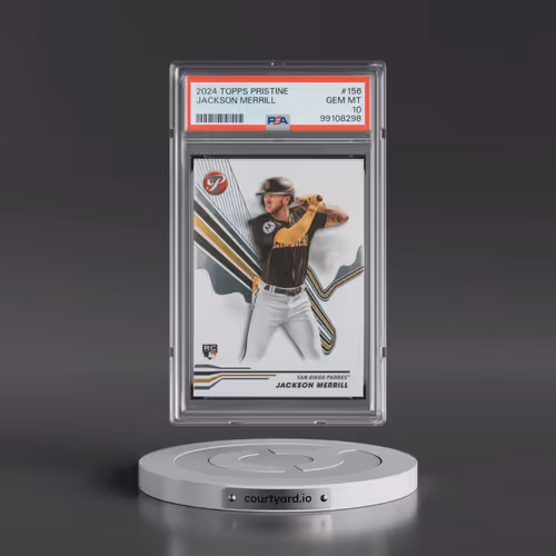2024 Topps Pristine #156 Jackson Merrill (PSA 10 GEM MINT)