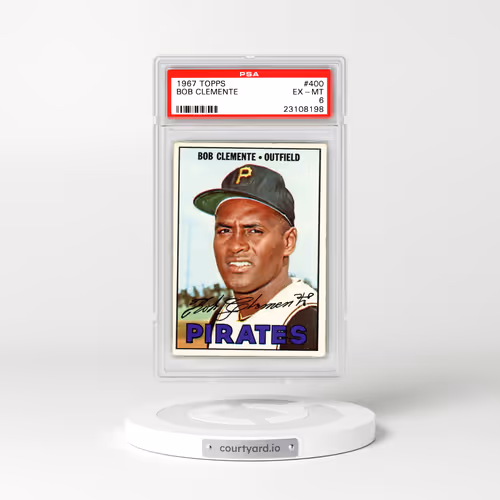 1967 Topps #400 Bob Clemente (PSA 6 EX-MT)